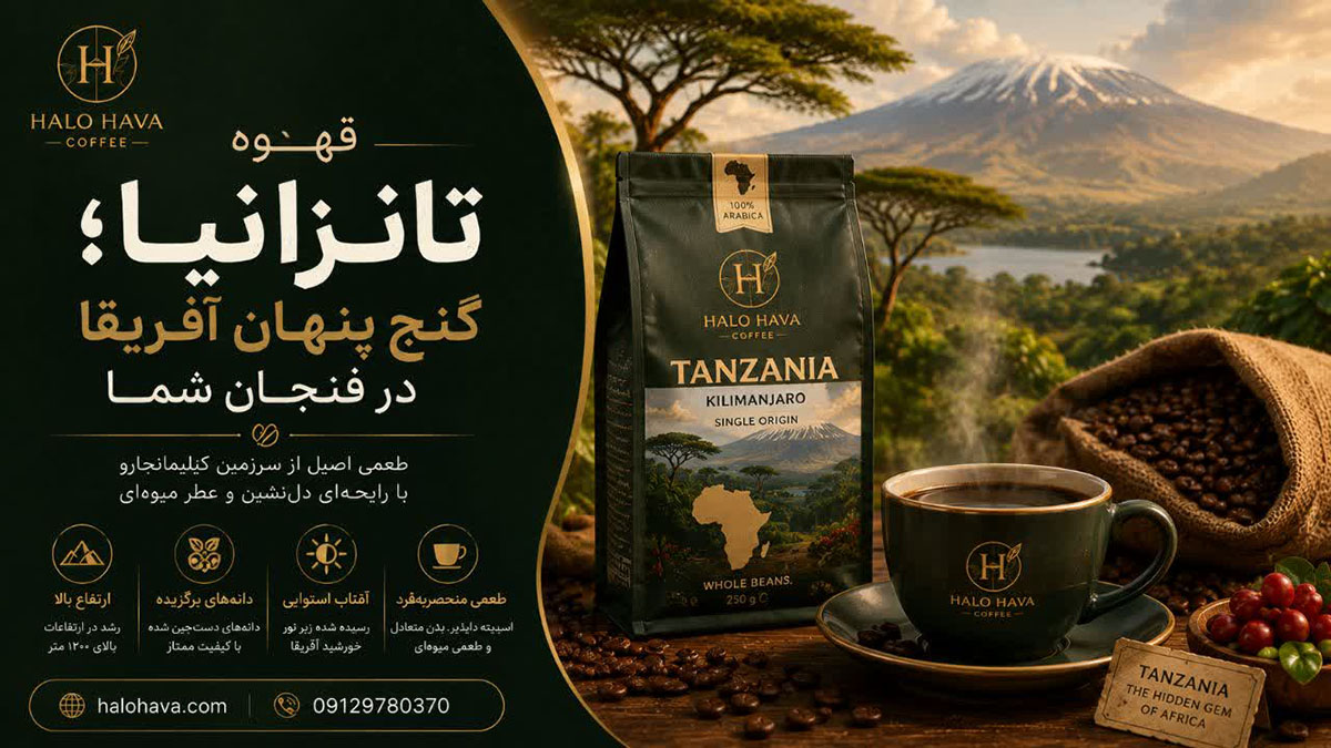 قهوه تانزانیا گنج پنهان آفریقا