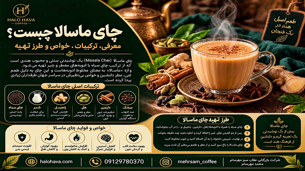 چای ماسالا چیست؟خواص،ترکیبات،طرز تهیه و راهنمای خریدmasala-teaاصل